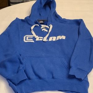 Men's Clam Hooded Sweatshirt Size Small